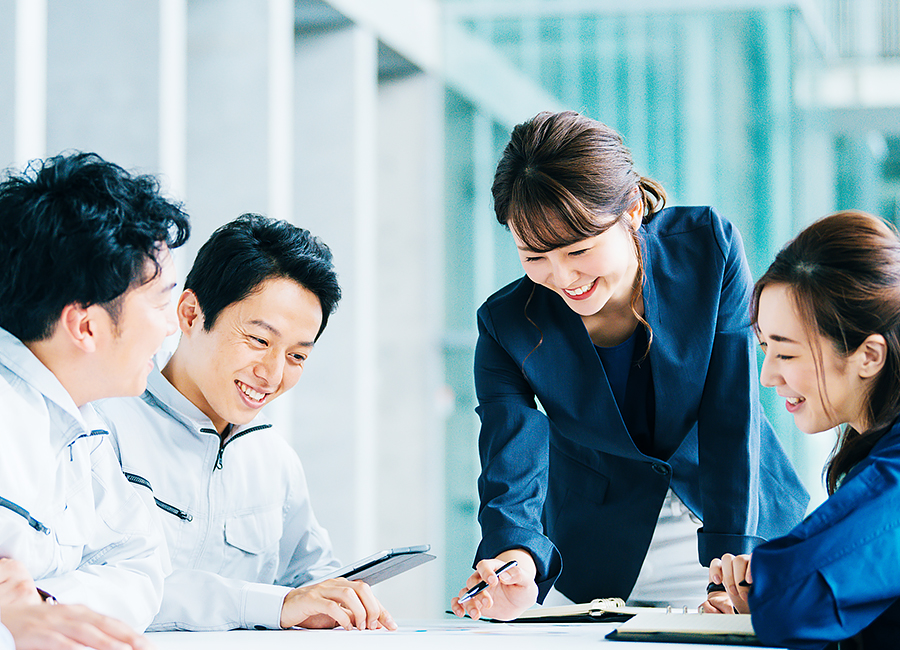 スタッフ全員でお客様の幸せの家づくりをトータルサポート