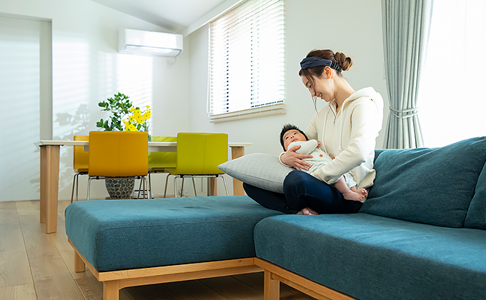 温度調整・冷暖房効率の高さで光熱費が安くなる