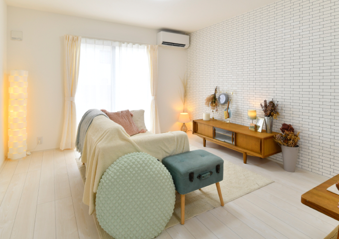 南向きのリビング