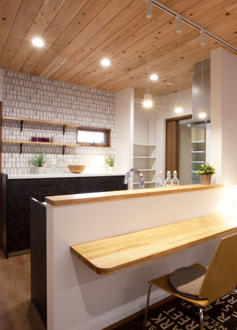 約30帖の大空間リビングダイニング＋和室のある子育て家族の平屋の家