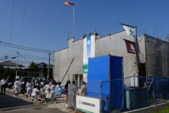 コロナ以降、久々のセング撒き