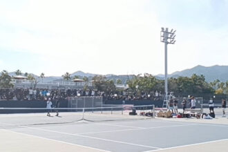 テニス男子強化合宿
